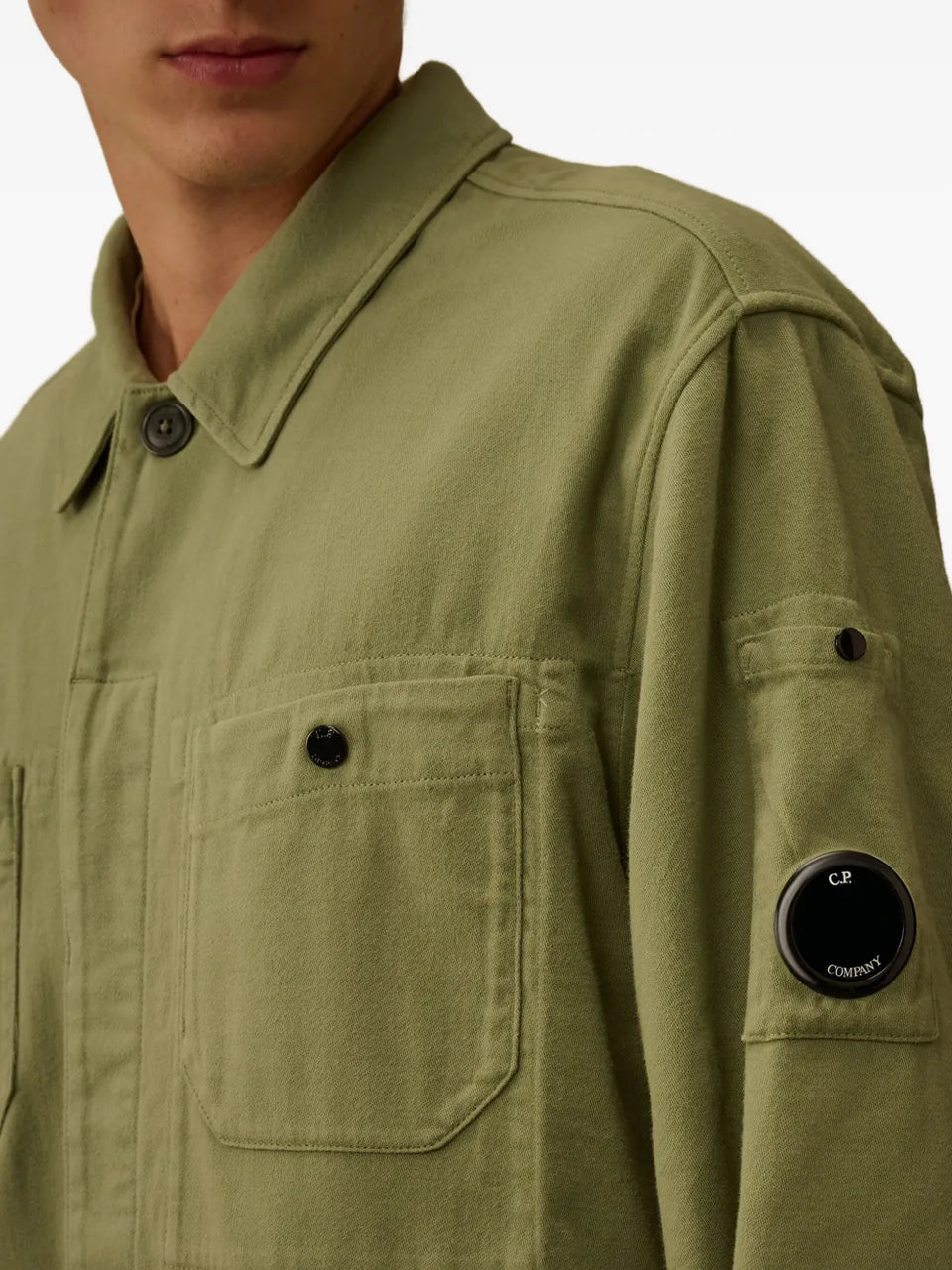 patch-pocket shirt jacket