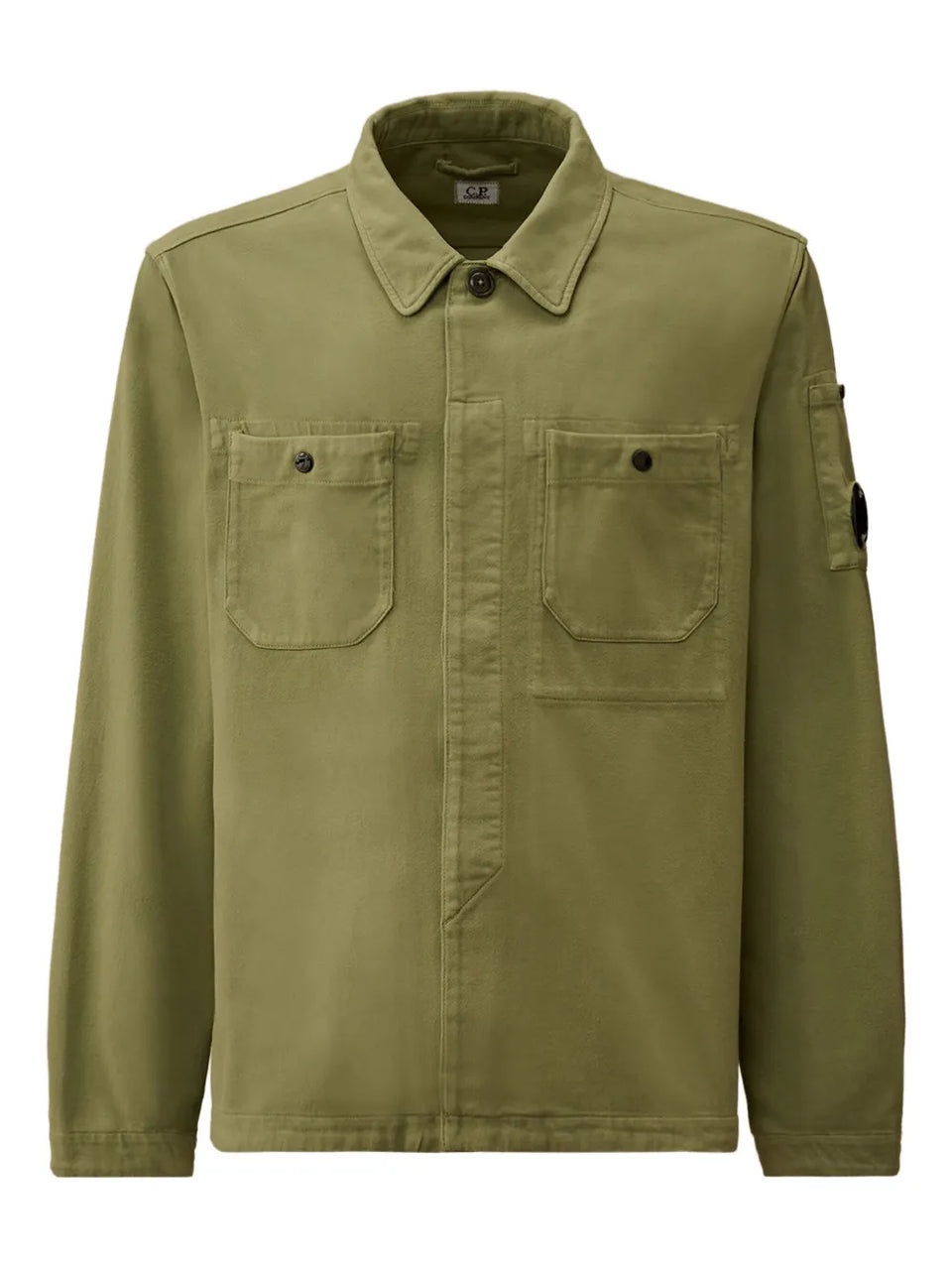 patch-pocket shirt jacket