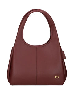 medium Lana top-handle leather shoulder bag