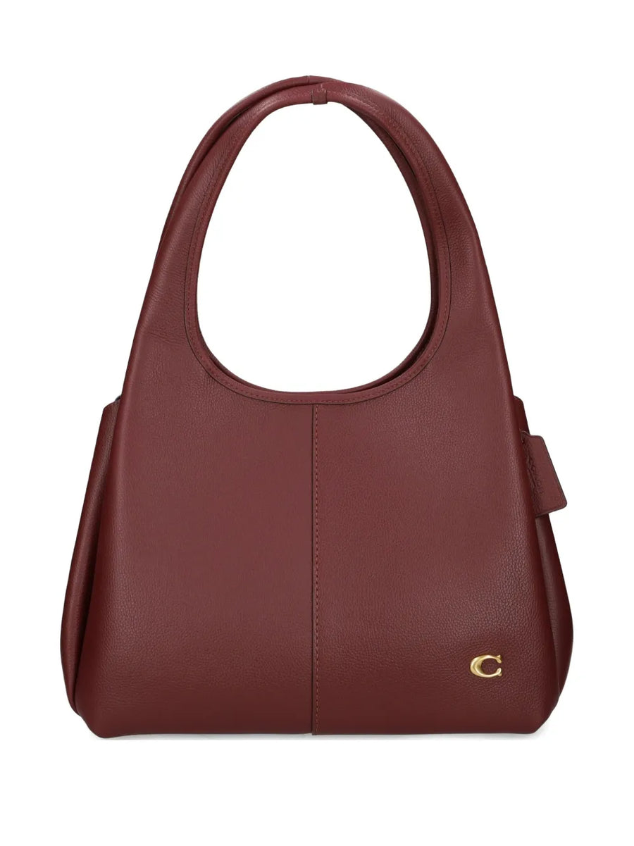 medium Lana top-handle leather shoulder bag