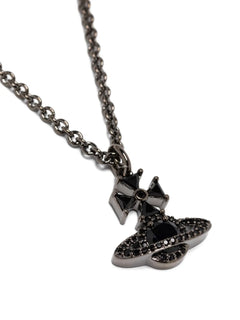 Orb rhinestone-embellished necklace