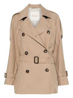 belted double-breasted coat