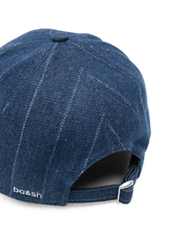 pinstripe baseball cap