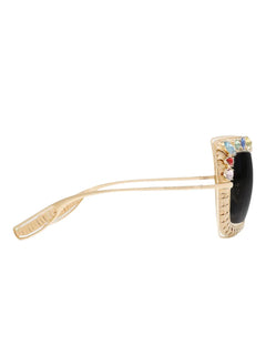 Rafia Fiori embellished sunglasses