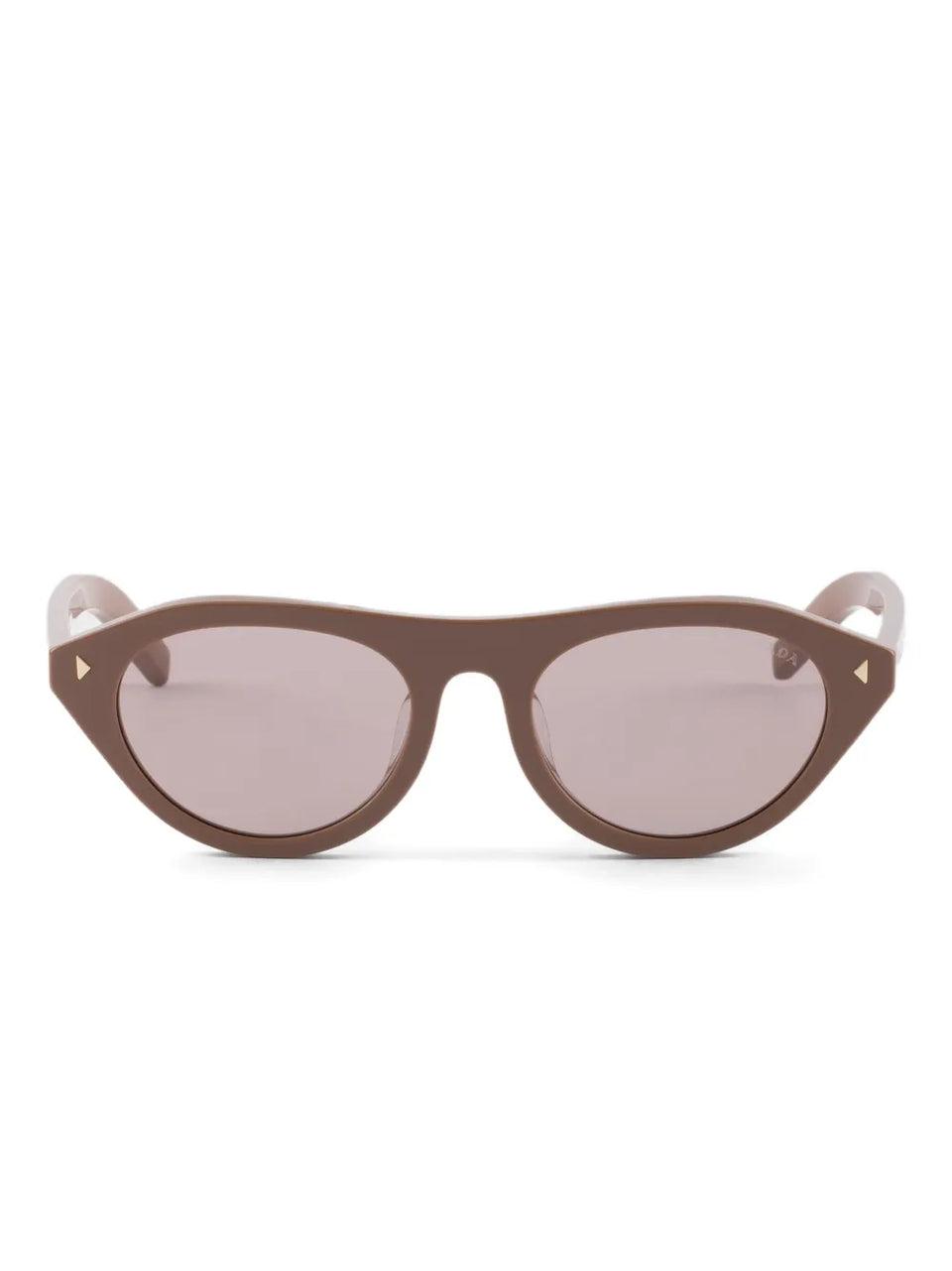 triangle-detail cat-eye sunglasses