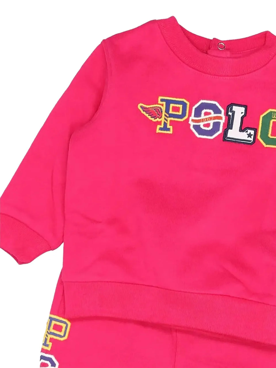 logo-applique tracksuit set
