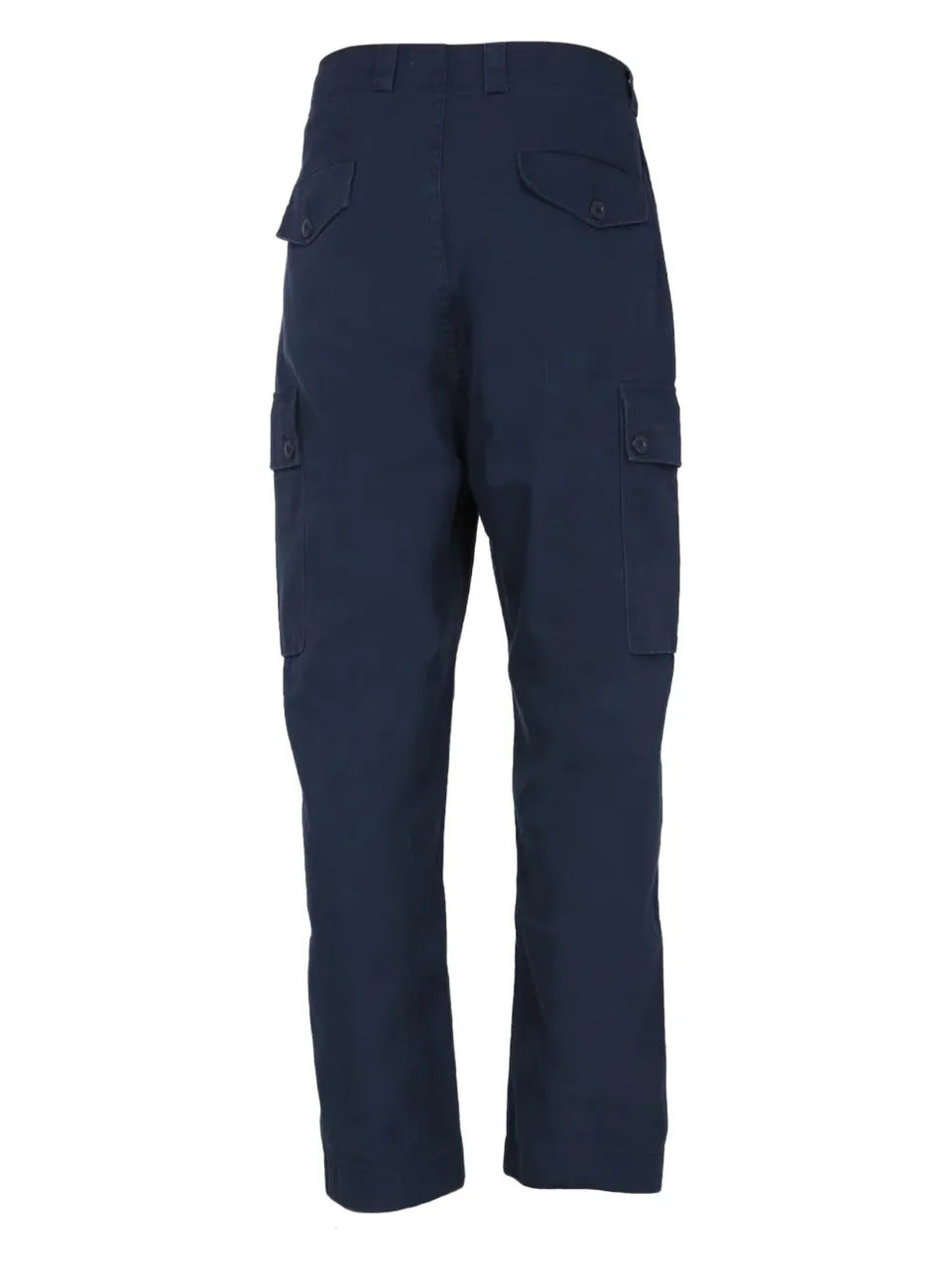 cargo straight-leg trousers