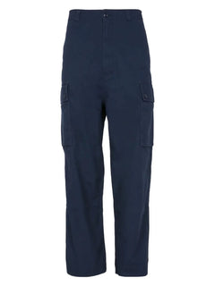 cargo straight-leg trousers