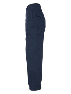 cargo straight-leg trousers