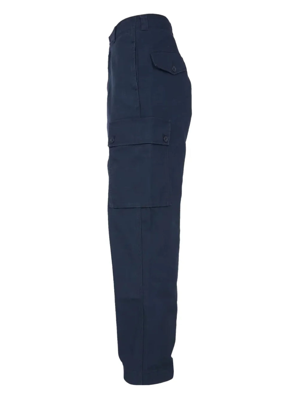 cargo straight-leg trousers