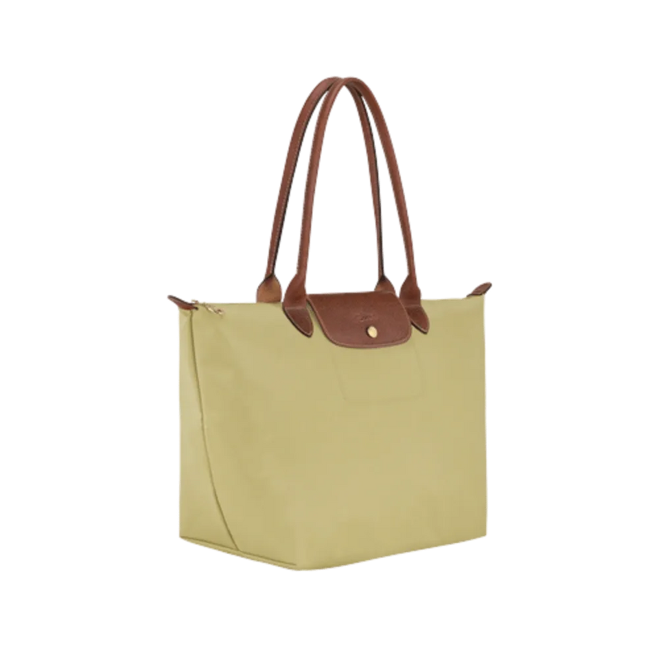 Longchamp Le Pliage Original L Tote bag Pistachio - Recycled canvas