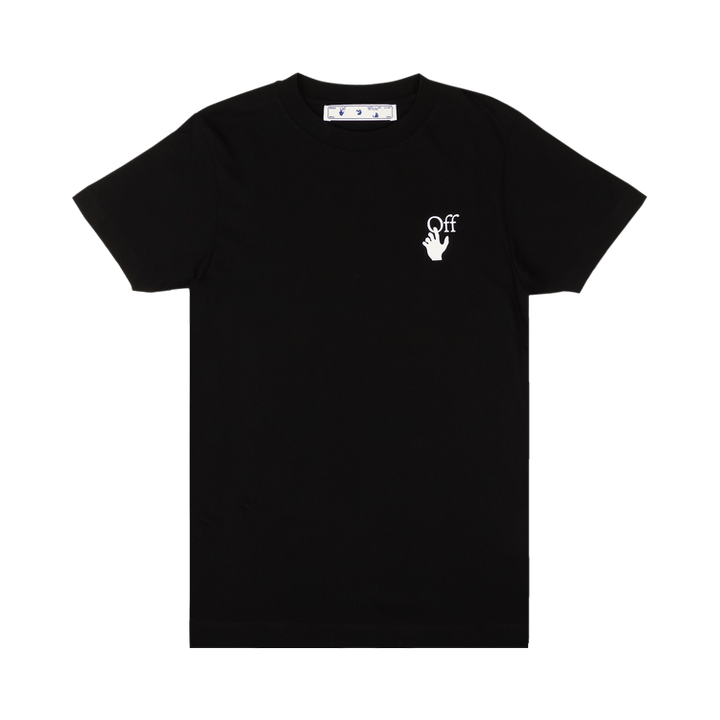Off-White Spray Marker Slim Fit Black T-Shirt