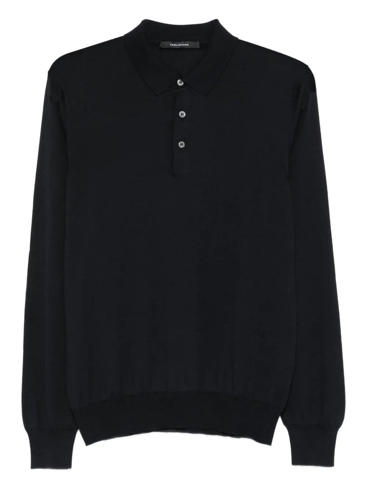 Pablo long-sleeve polo shirt