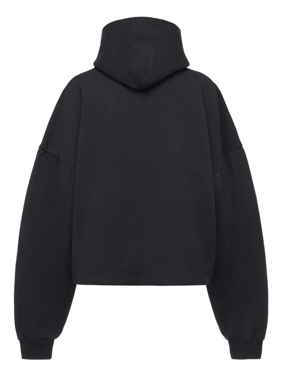 logo-plaque cotton Hoodie