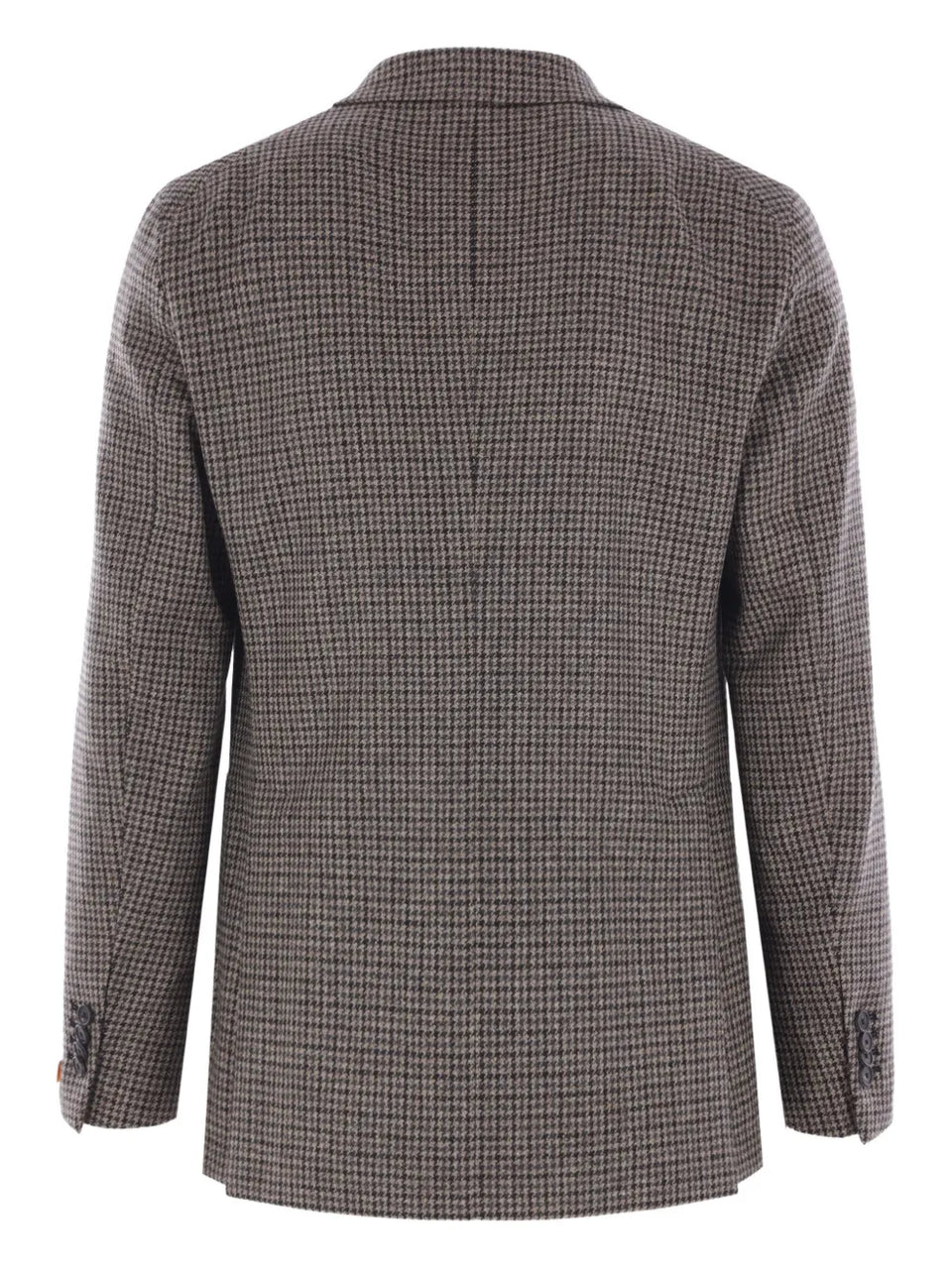 houndstooth wool blazer