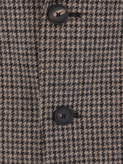 houndstooth wool blazer