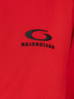 logo-detail zip-up mini dress