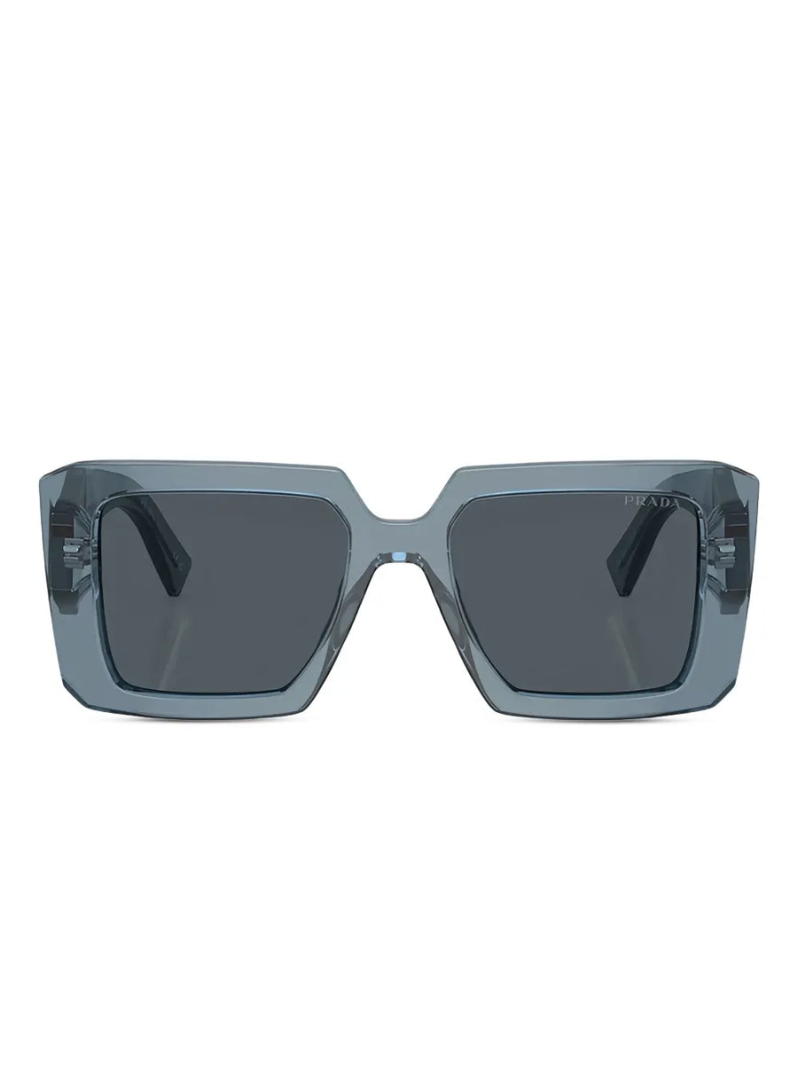 logo-embellished square-frame sunglasses