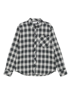 plaid pocket shirt