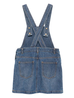teddy-embroidered dress