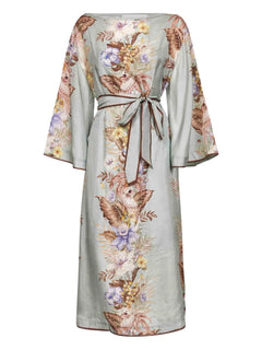 Coco floral-print midi dress