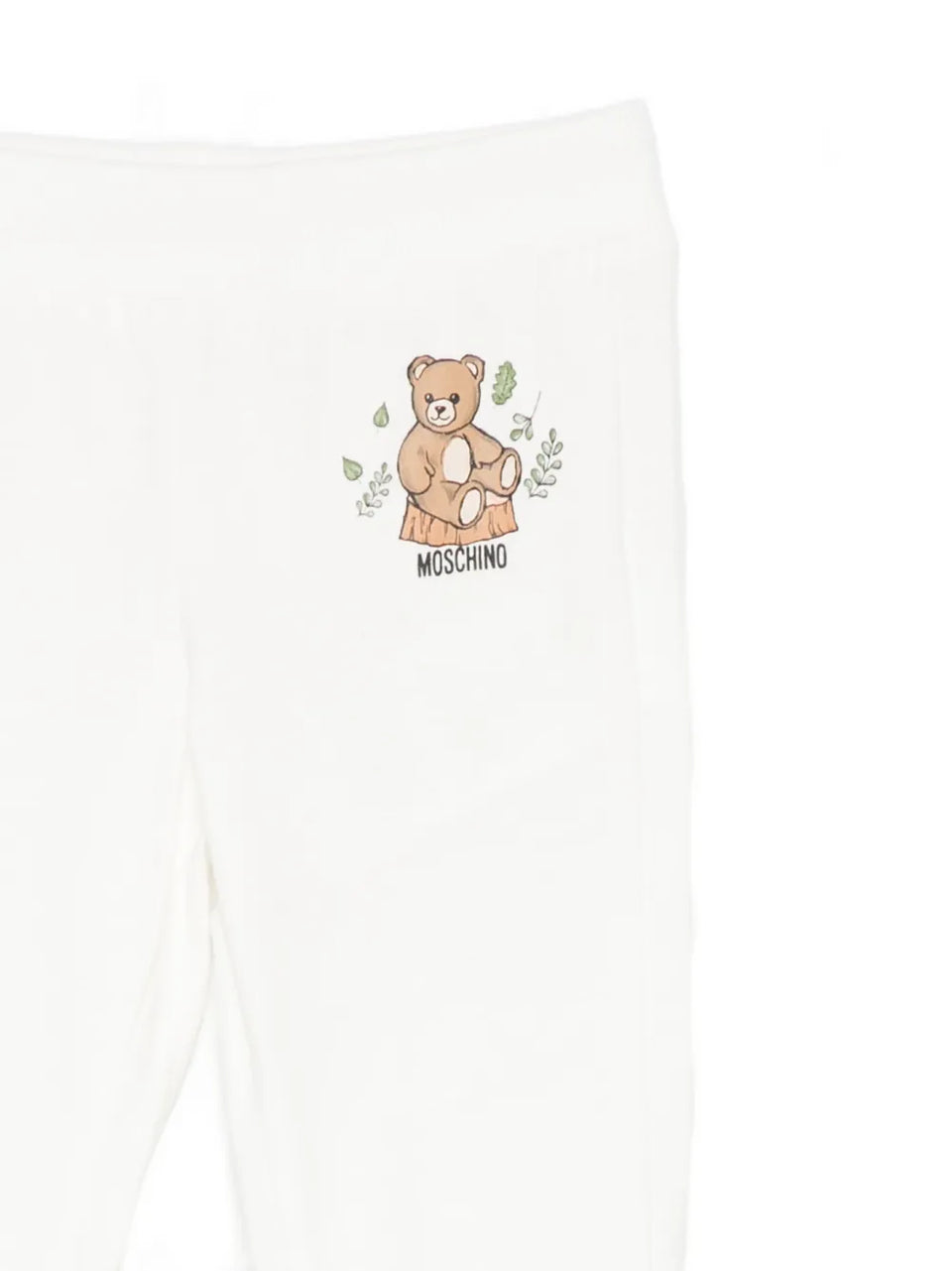 bear-print trousers set