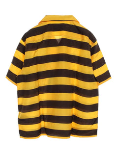 2020s striped silk shirt