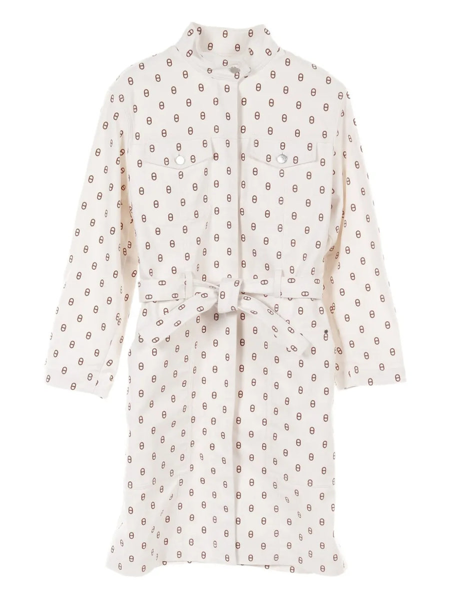 2010s Chaîne d'Ancre cotton-blend coat