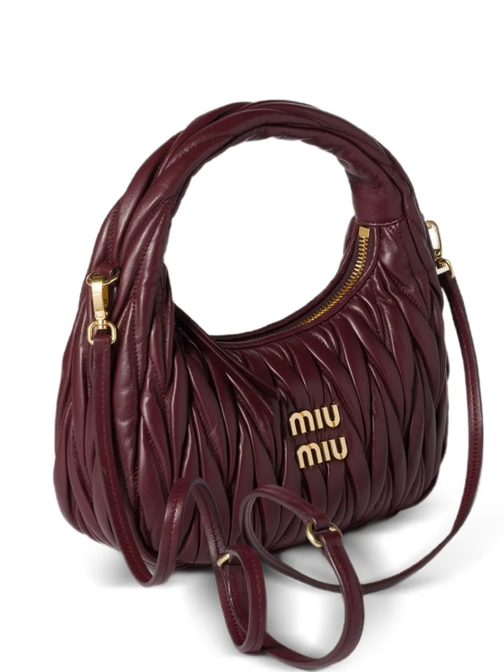 Wander matelassé shoulder bag