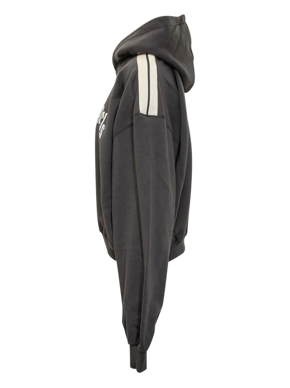 stripe-detail logo-print Hoodie