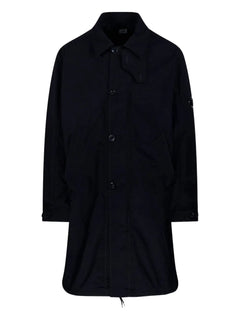button-fastening Lens-detail coat