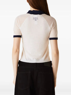 short-sleeve pocket polo top