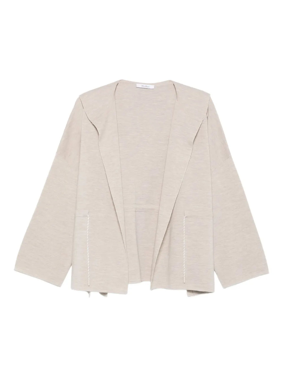 hooded wool jacket