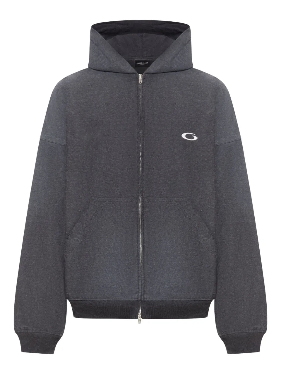 embroidered-logo Hoodie