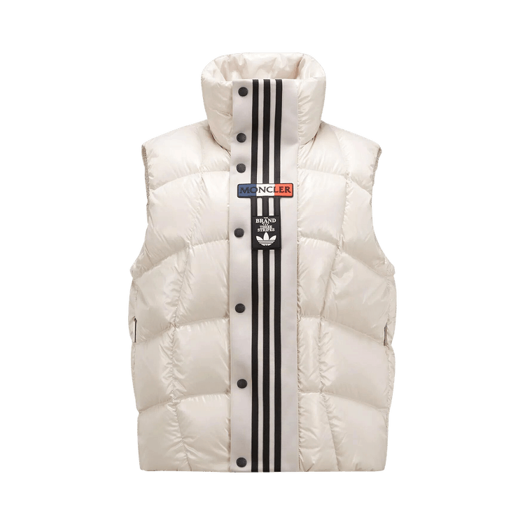 Moncler x adidas Bozon Down Vest White