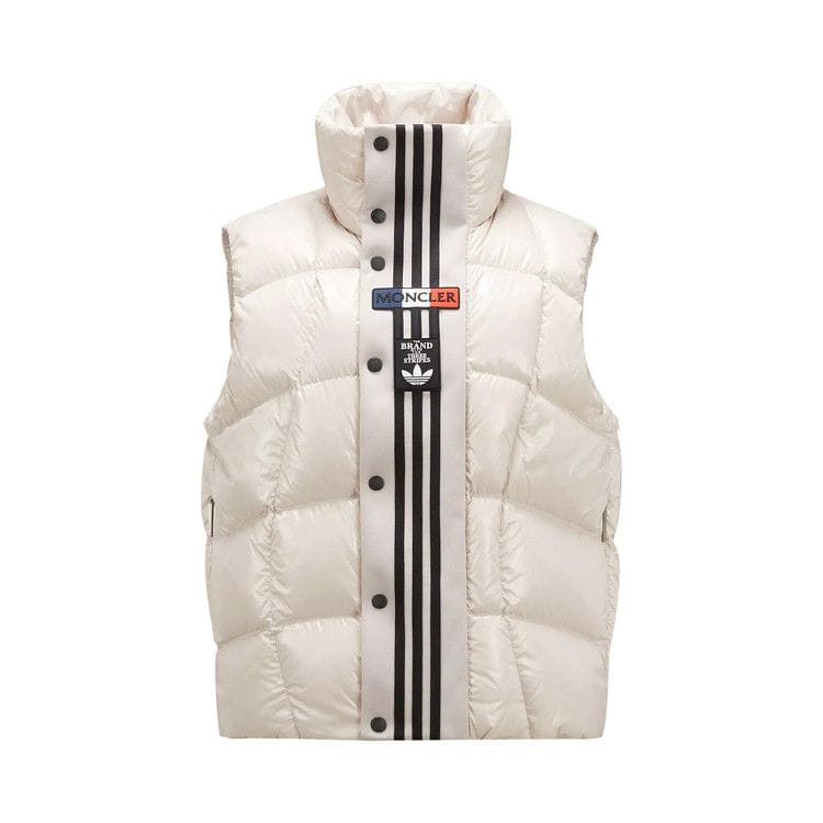 Moncler x adidas Bozon Down Vest White