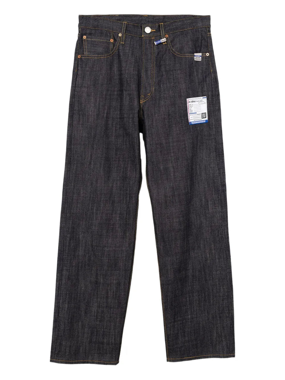 selvedge straight jeans