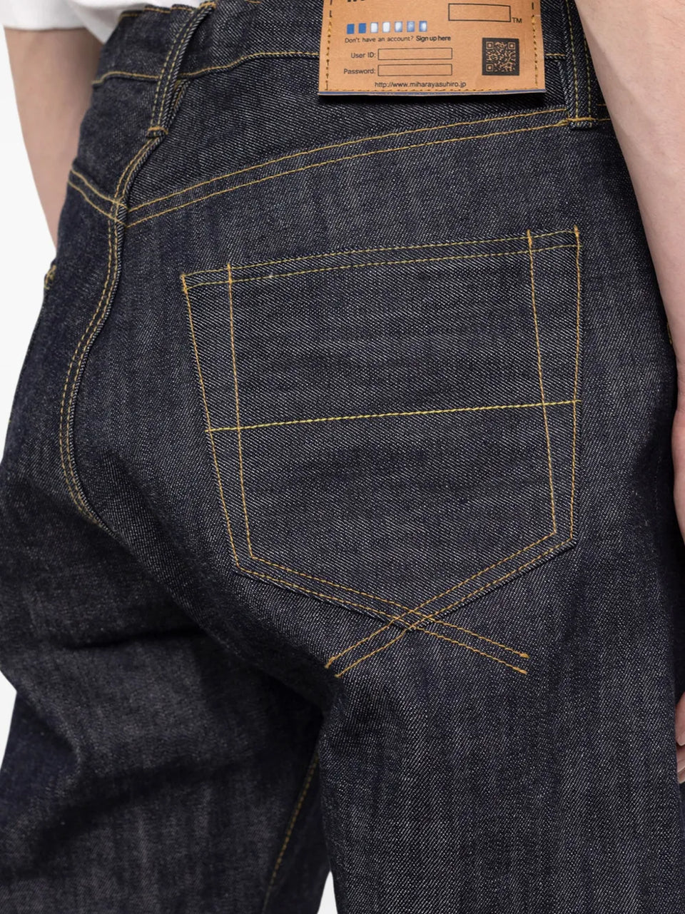 selvedge straight jeans