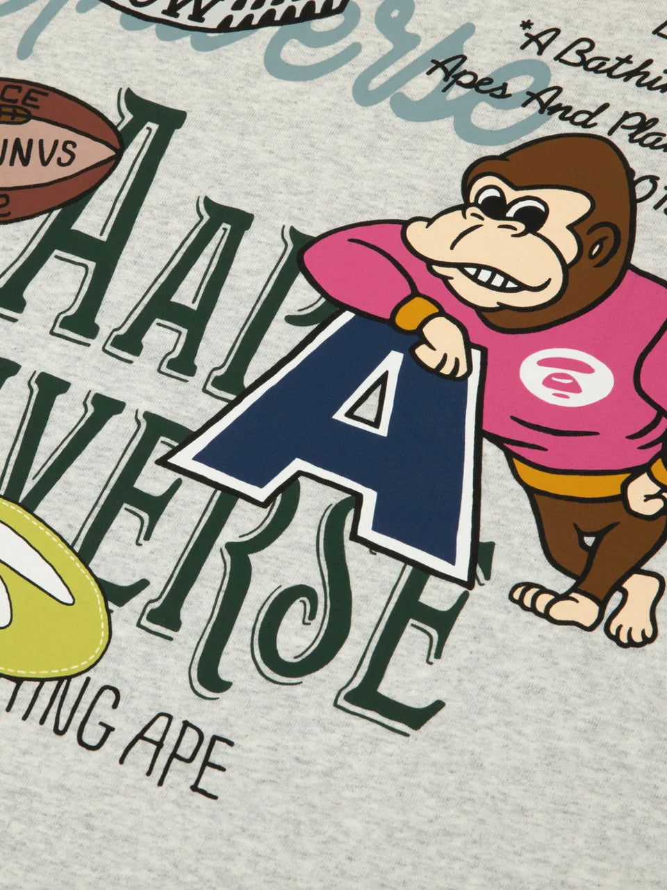 Aapeunvs College graphic-print T-Shirt
