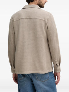 waffle-texture shirt