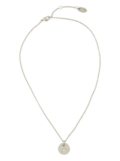 Lewis orb embellished-disc necklace