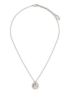 Lewis orb embellished-disc necklace