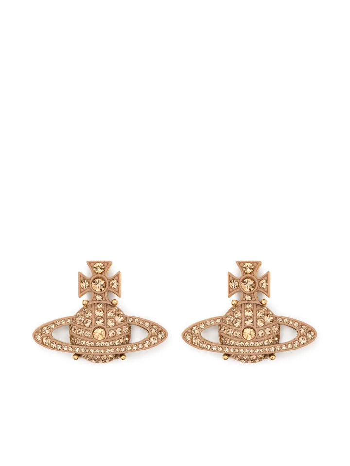 orb-crystal earrings