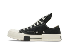 Rick Owens x Converse DRKSHDW DRKSTAR Chuck 70 Low Black