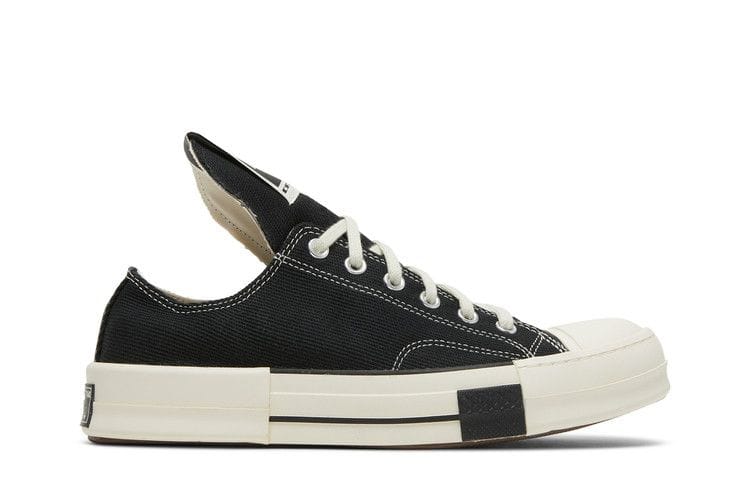 Rick Owens x Converse DRKSHDW DRKSTAR Chuck 70 Low Black