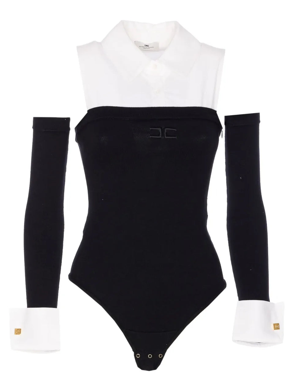 embroidered-logo bodysuit