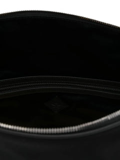 monogram-pattern shoulder bag
