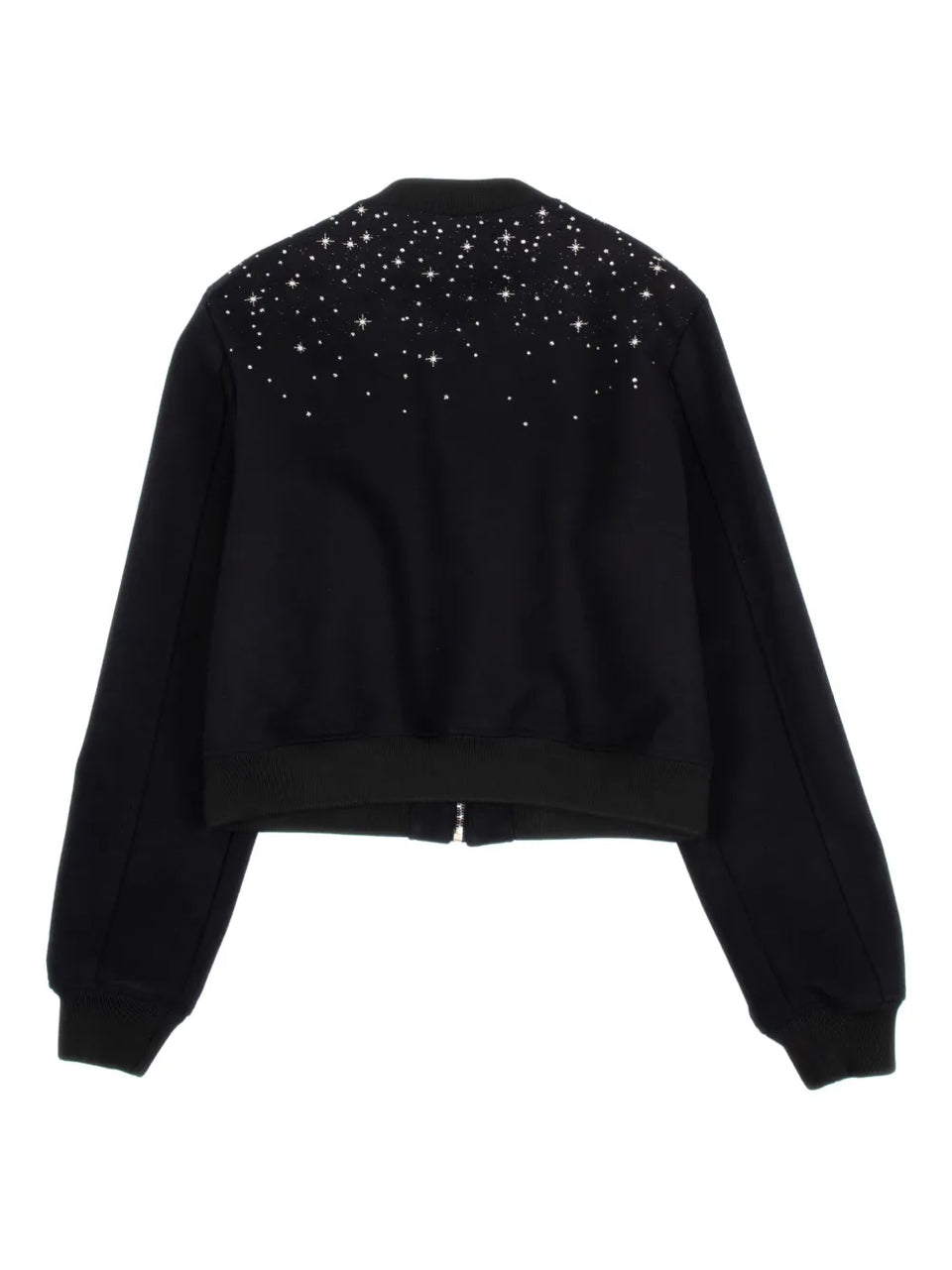 stars-embellishment bomber jacket