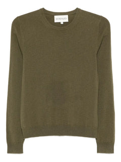 round-neck cashmere sweater