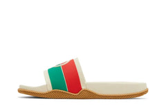 Gucci Slide Interlocking G - Orange Green